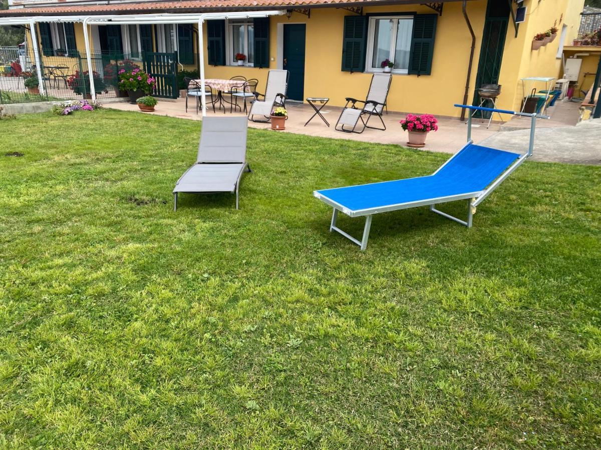 Casa Vista Mare - Superb Garden And Parking Included Villa Империа Екстериор снимка