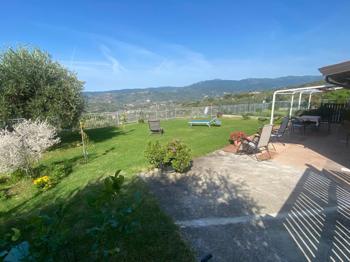 Casa Vista Mare - Superb Garden And Parking Included Villa Империа Екстериор снимка