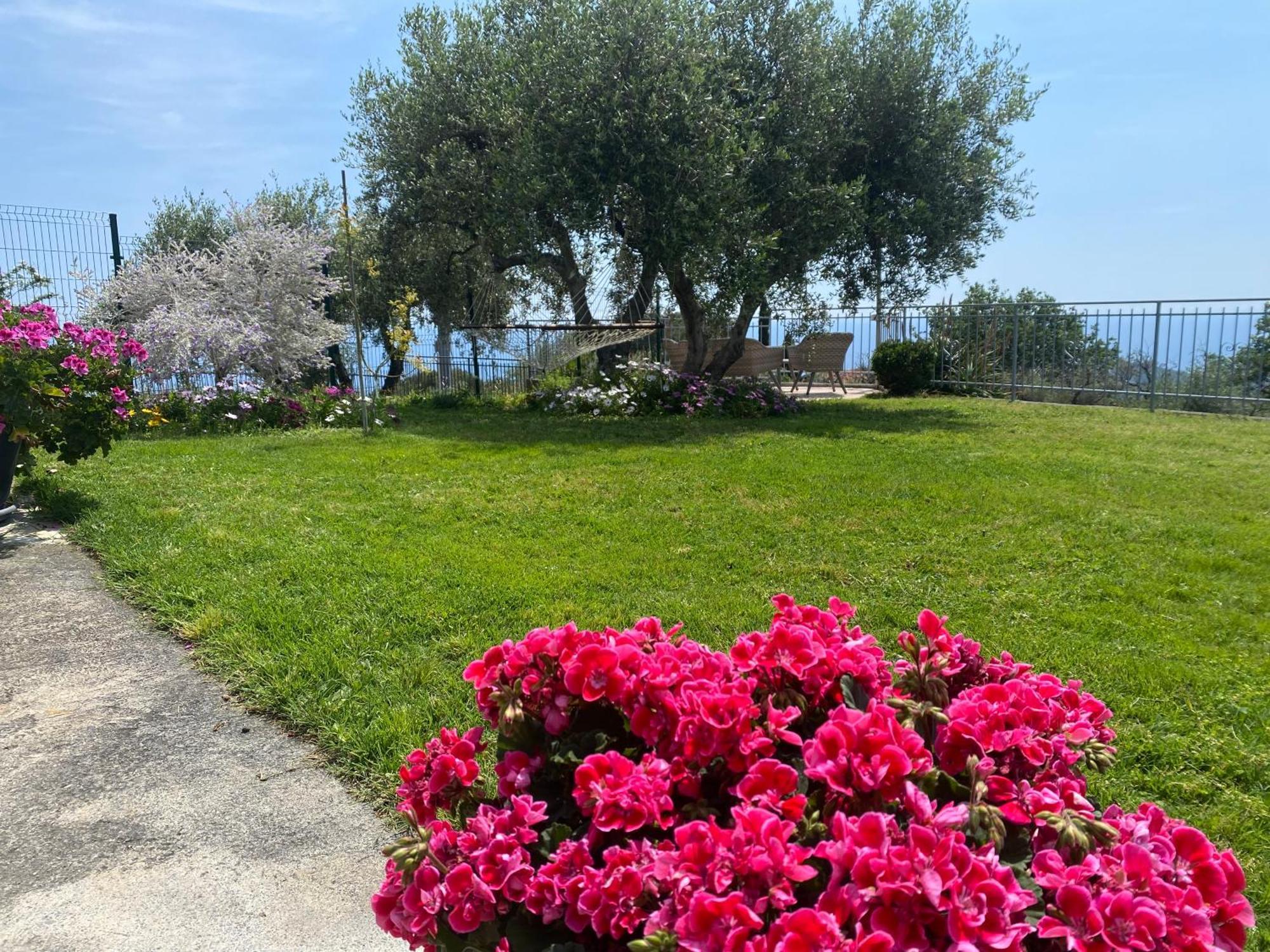 Casa Vista Mare - Superb Garden And Parking Included Villa Империа Екстериор снимка